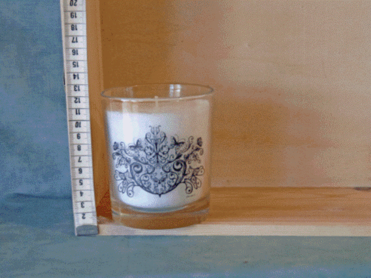 Windlicht Glas, Ranken