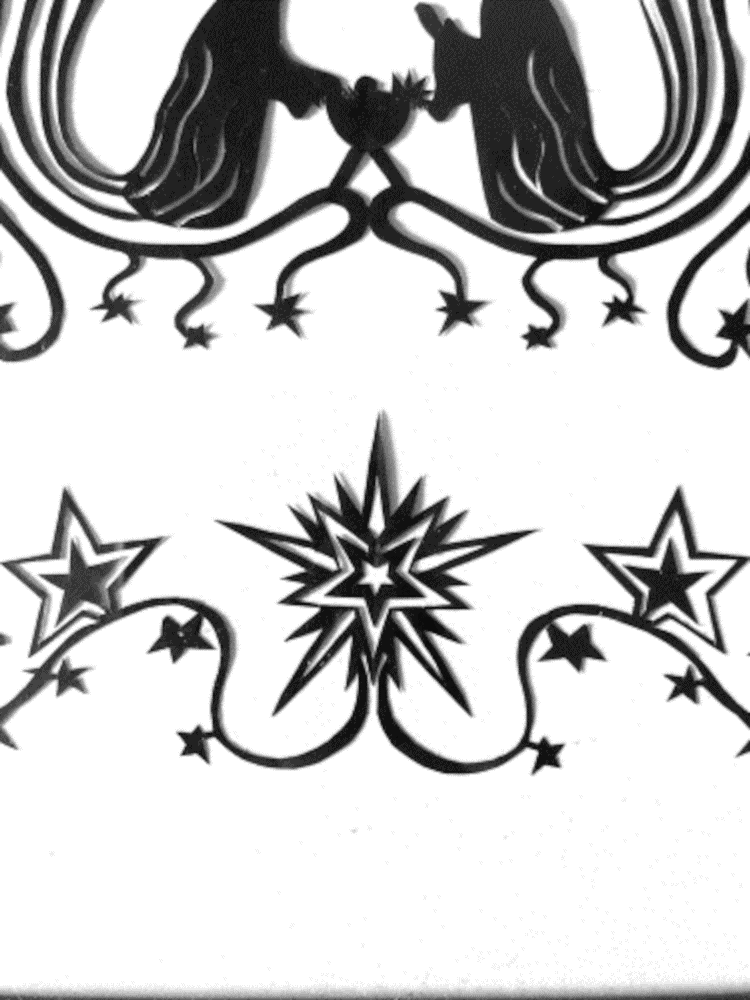 Scherenschnitt Engel 