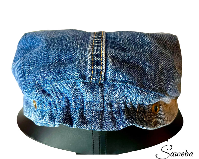 Schiebermütze Jeans