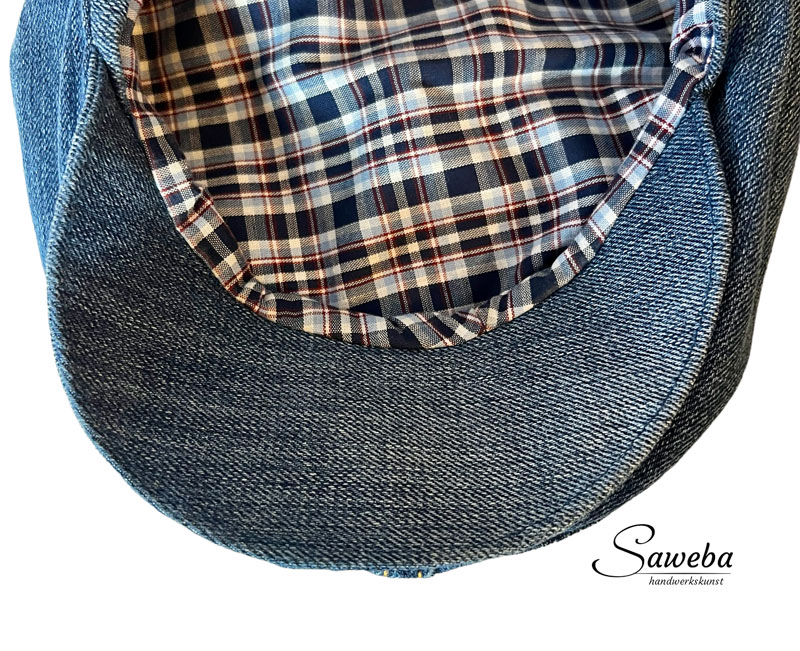 Schiebermütze Jeans