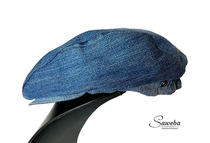 Schiebermütze Jeans